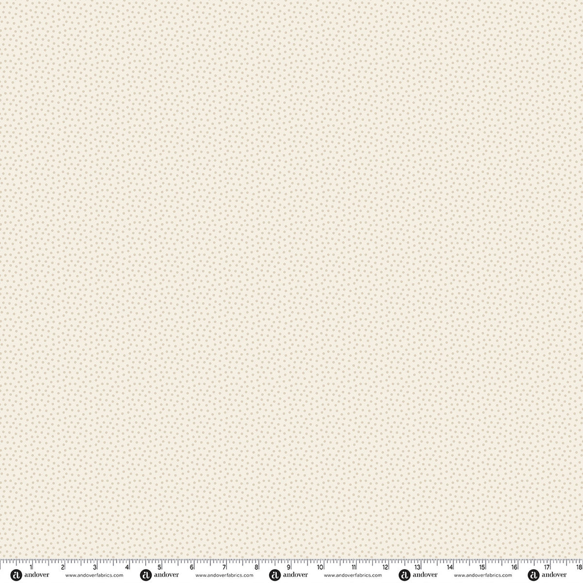 Andover Fabrics Midnight Garden - Stardust Dots Ivory Dusk