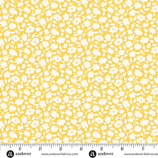 Andover Fabrics Beloved Blossoms - Posy Buttercup