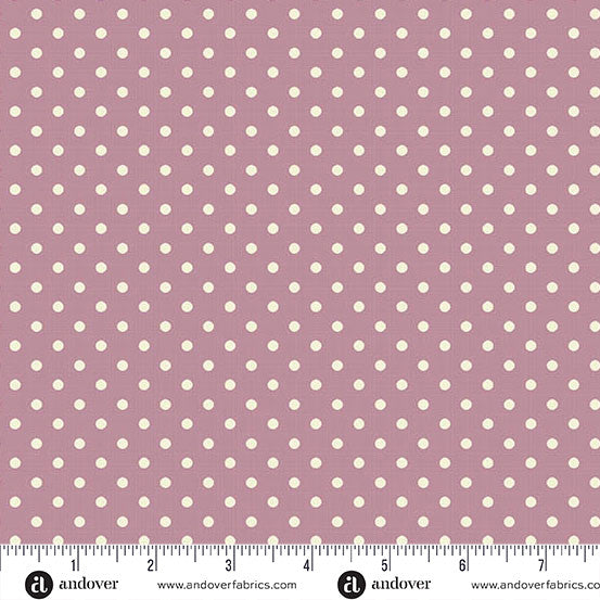 Andover Fabrics Quiltessential Minis - Dot Pentunia
