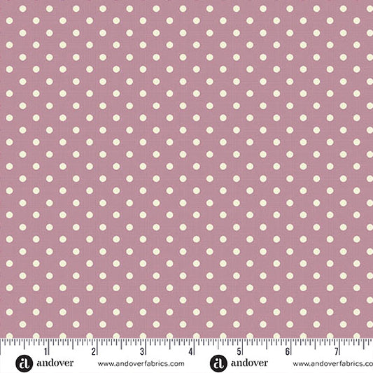 Andover Fabrics Quiltessential Minis - Dot Pentunia