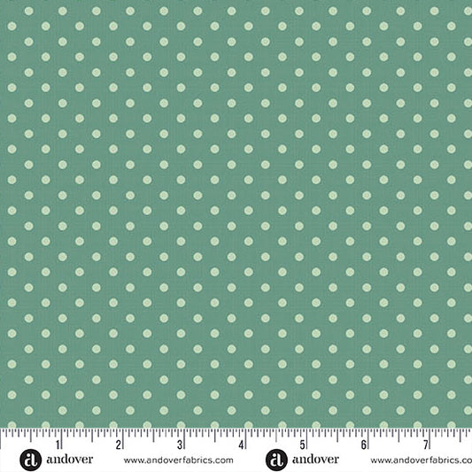 Andover Fabrics Quiltessential Minis - Dot Lichen