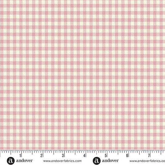 Andover Fabrics Quiltessential Minis - Gingham Blush