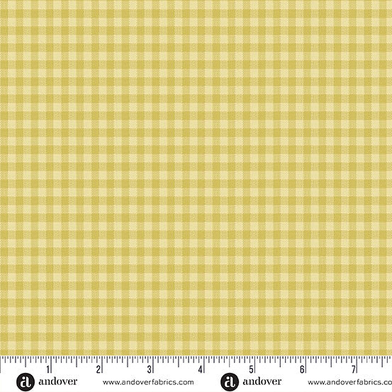 Andover Fabrics Quiltessential Minis - Gingham Daisy