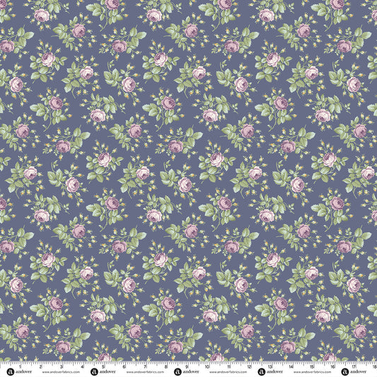 Andover Fabrics Prairie Blossoms - Prairie Rose Wisteria
