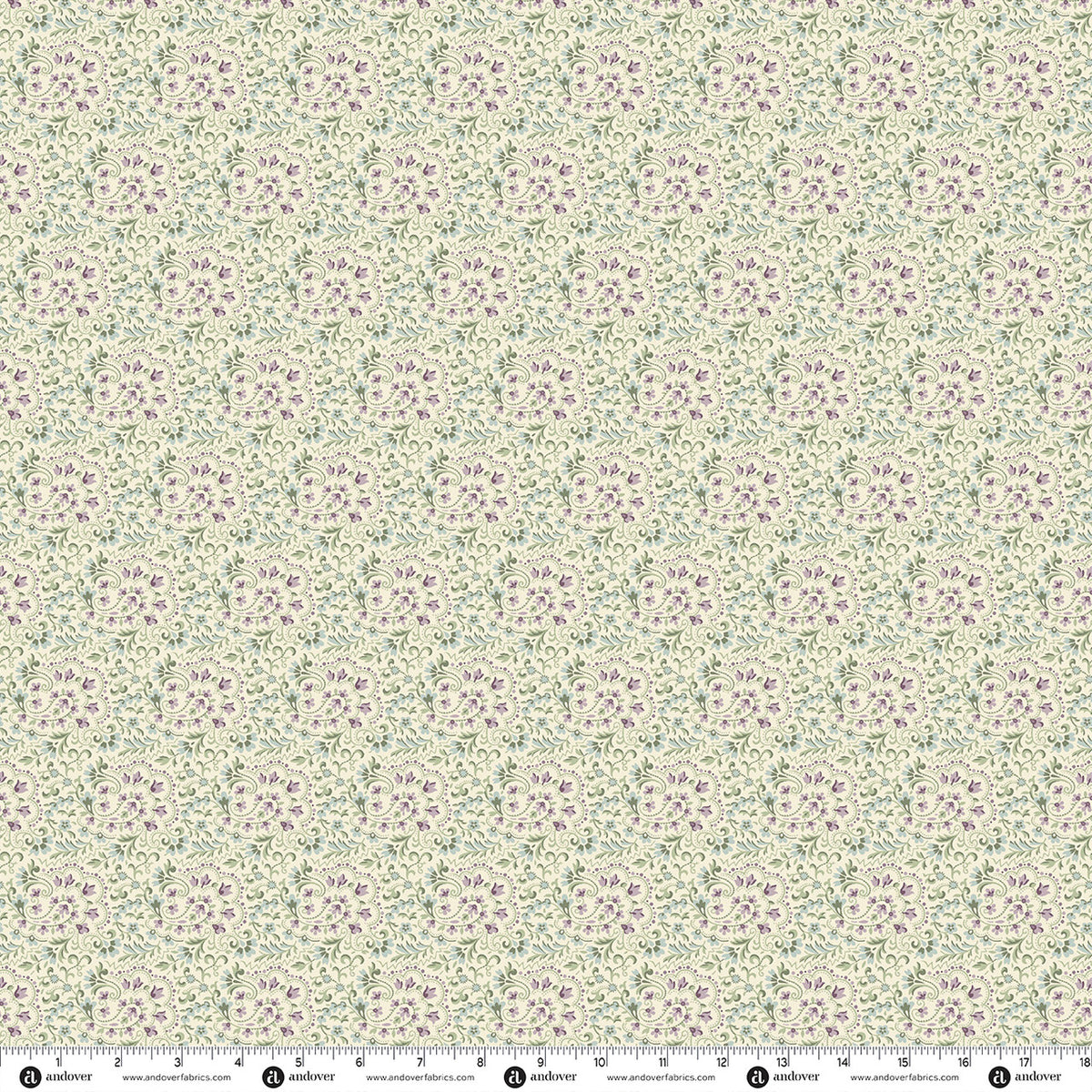 Andover Fabrics Prairie Blossoms - Mansfield Lilac