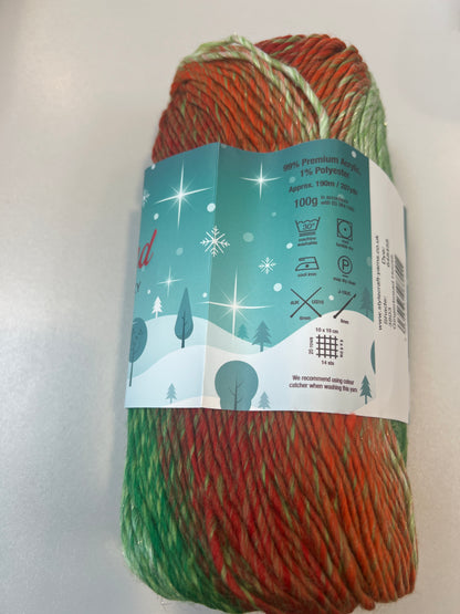 Stylecraft Wonderland Chunky in Gingerbread House — 100% Premium Acrylic, Chunky, 100g