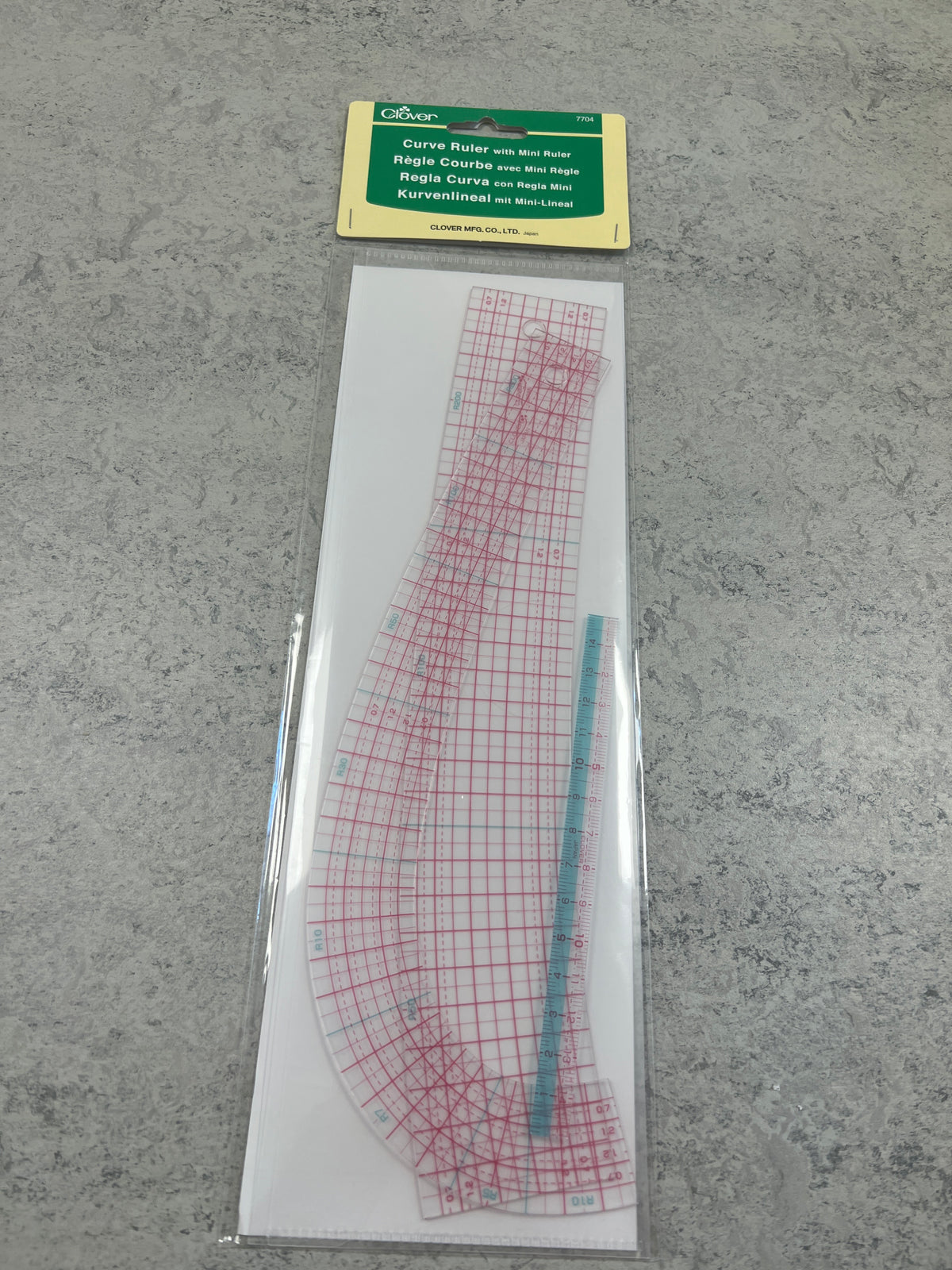 Clover curve ruler