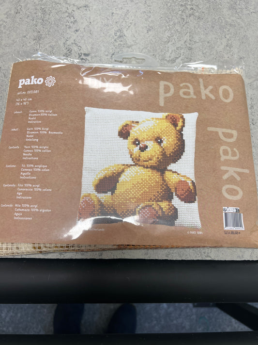 Pako cushion cover tapestry teddy bear