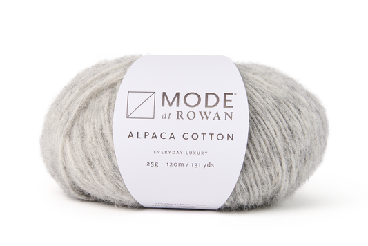 Rowan yarn in grey, cotton blend