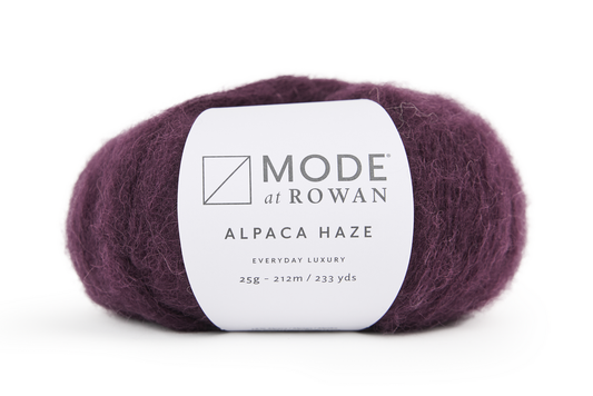 MODE at Rowan Alpaca Haze - Merlot
