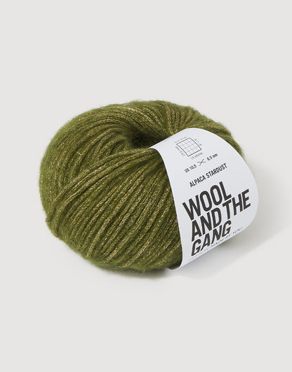 Wool and the Gang Alpaca Stardust 50g - Lightning Green