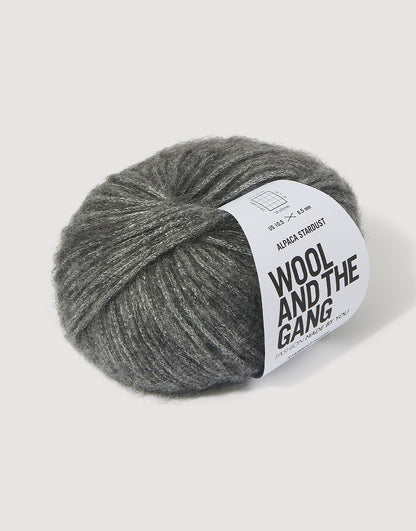 Wool and the Gang Alpaca Stardust 50g - Stardust Silver