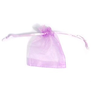 Occasions Bag Organza 7.5 x 10cm Pack of 10 Lavender