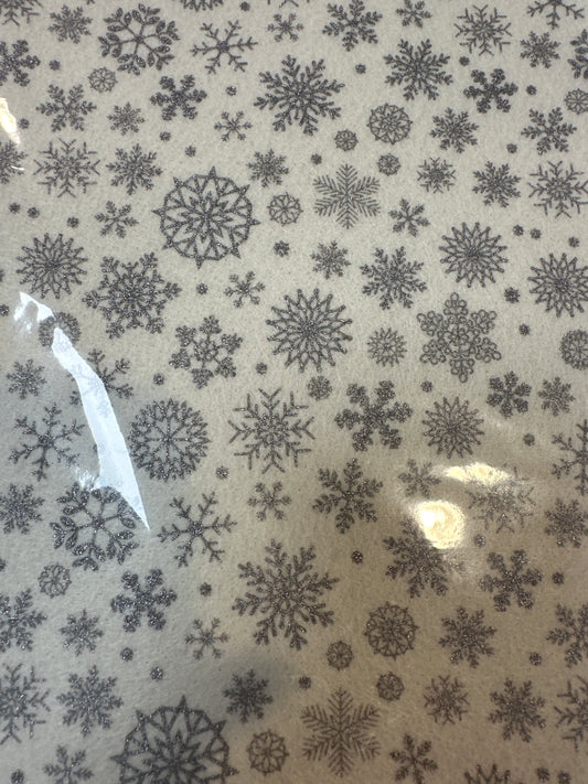 Craft felt sheet in white