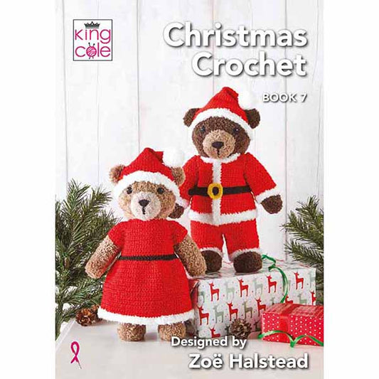 King Cole Christmas crochet book