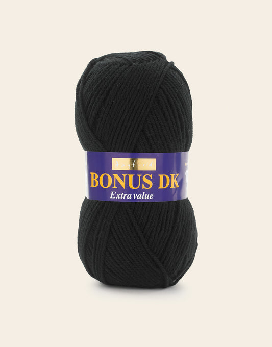 Hayfield DK Bonus BLACK