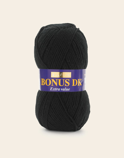 Hayfield DK Bonus BLACK