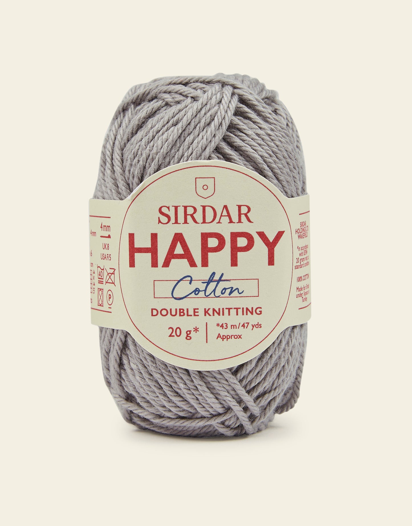 Sirdar Happy Cotton -Pebble