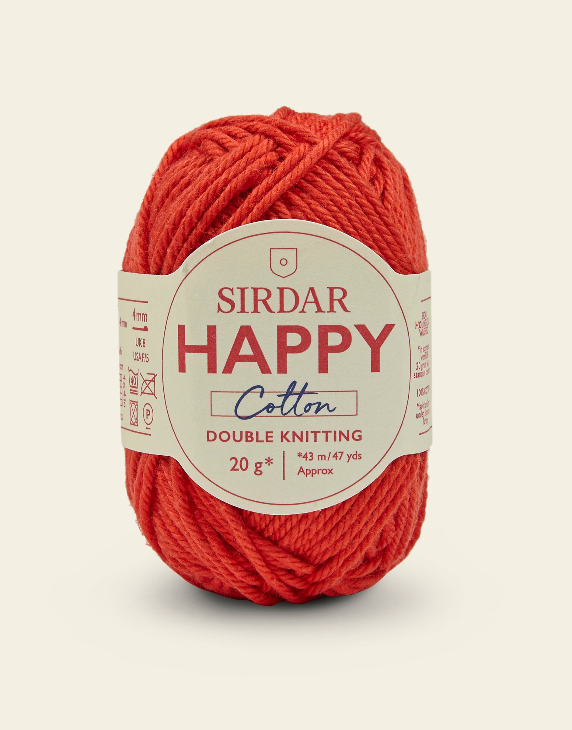 Sirdar Happy Cotton - Ketchup