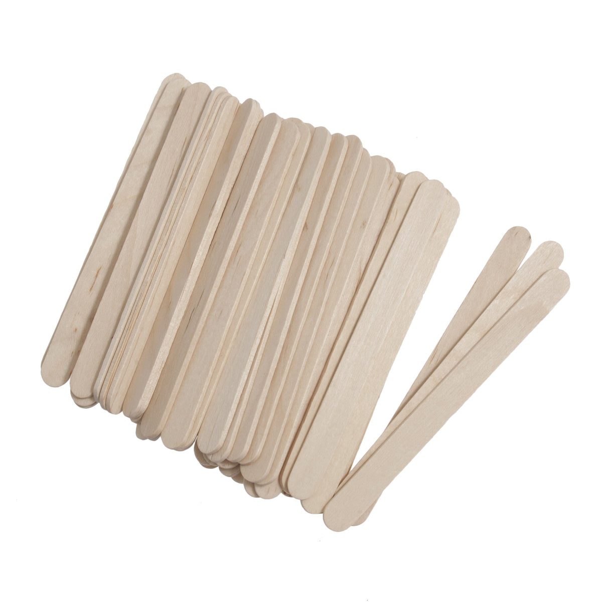 Trimits Wooden Lollypop Sticks 113 x 10mm Natural (Pack of 100)