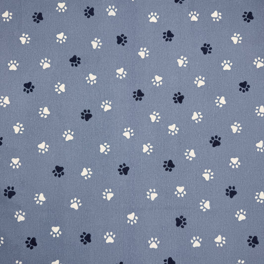 Crafty Canvas - Paw Print Blue (CRC011)