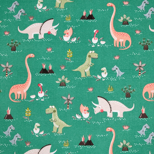 Crafty Canvas - Dino World Green (CRC014)