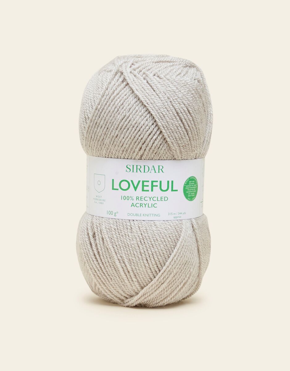 Sirdar Loveful 100% Recycled Acrylic DK - Cloud