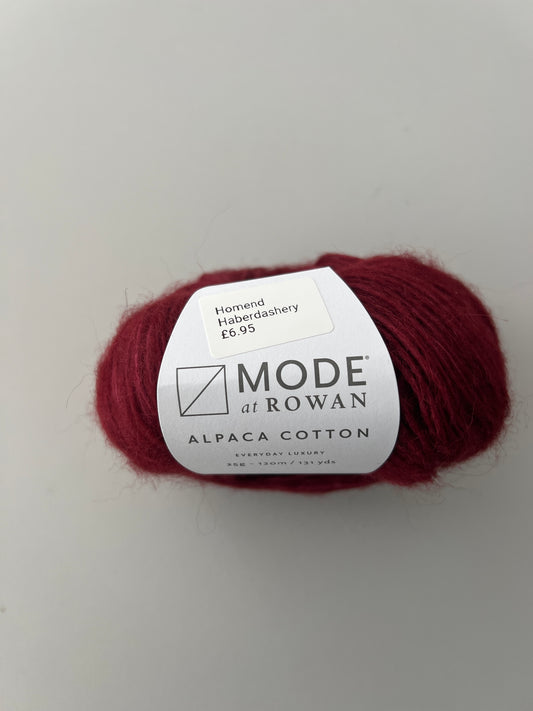 Rowan yarn, cotton blend