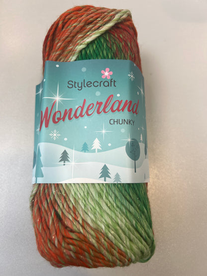 Stylecraft Wonderland Chunky in Gingerbread House — 100% Premium Acrylic, Chunky, 100g