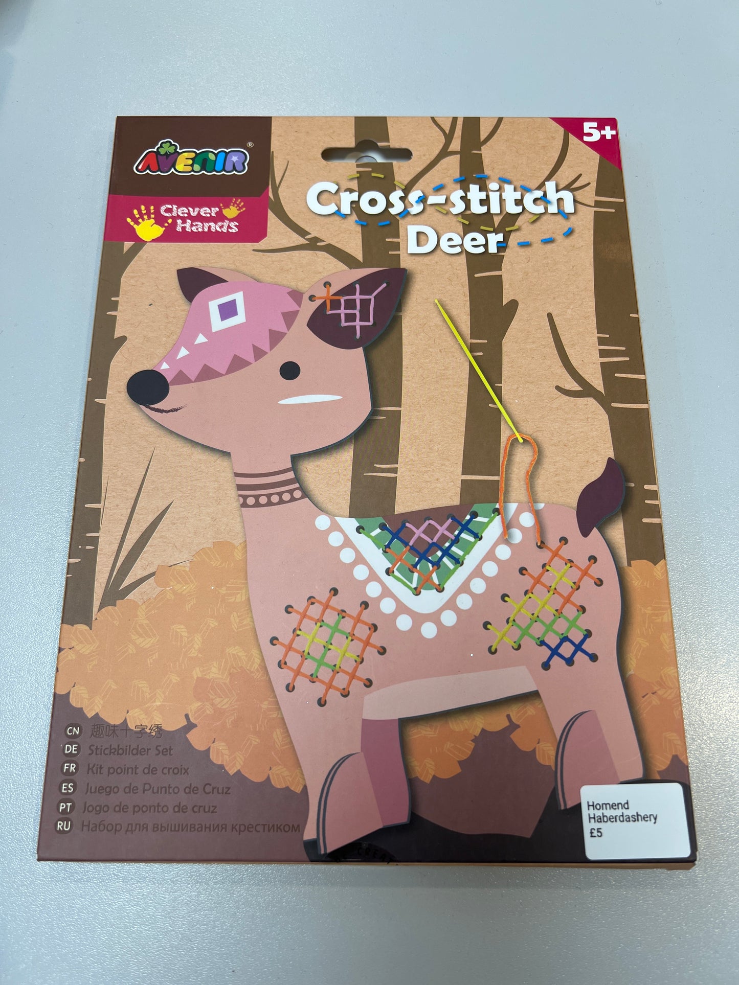 Stafil Children’s Cross Stitch. Deer