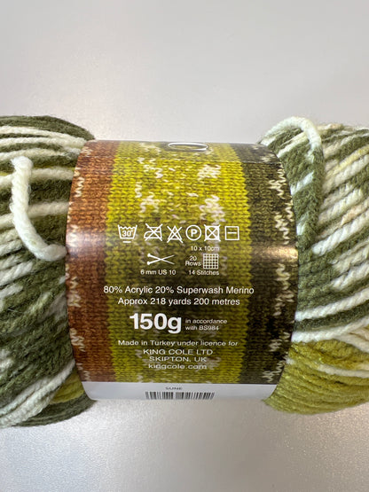 King Cole yarn - texture detail