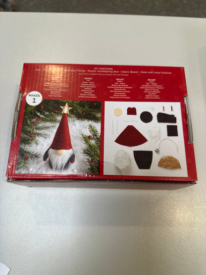 Light up Santa fabric kit