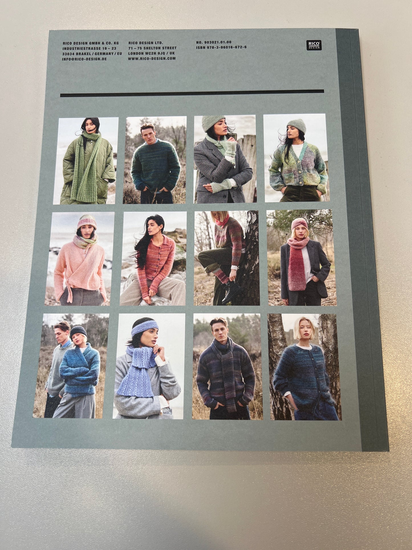 Rico Design yarn, wool blend - close up detail