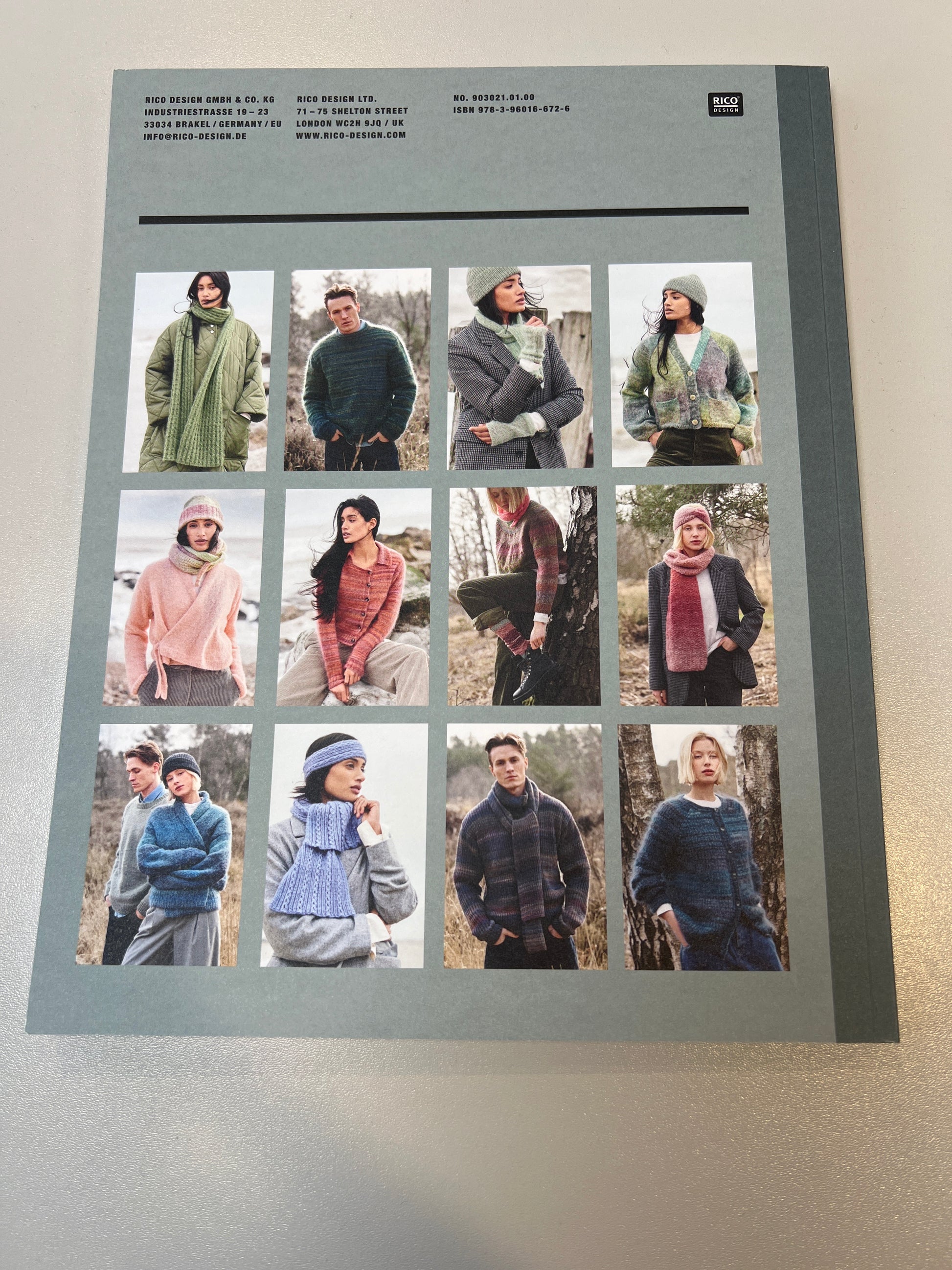 Rico Design yarn, wool blend - close up detail