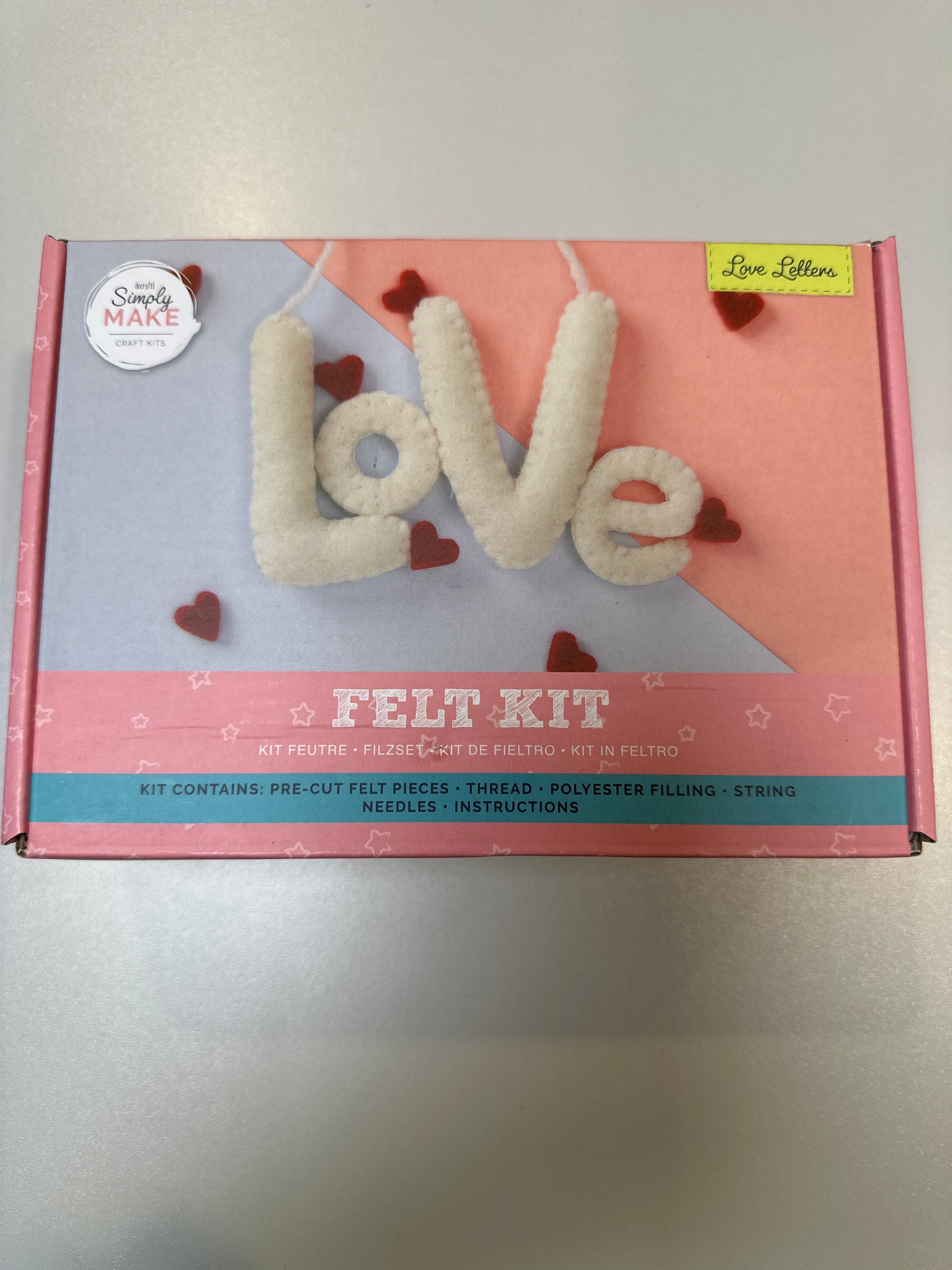 Love letters felt kit