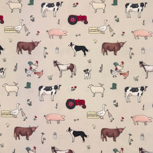 Farmyard Friends Linen (ELD020)