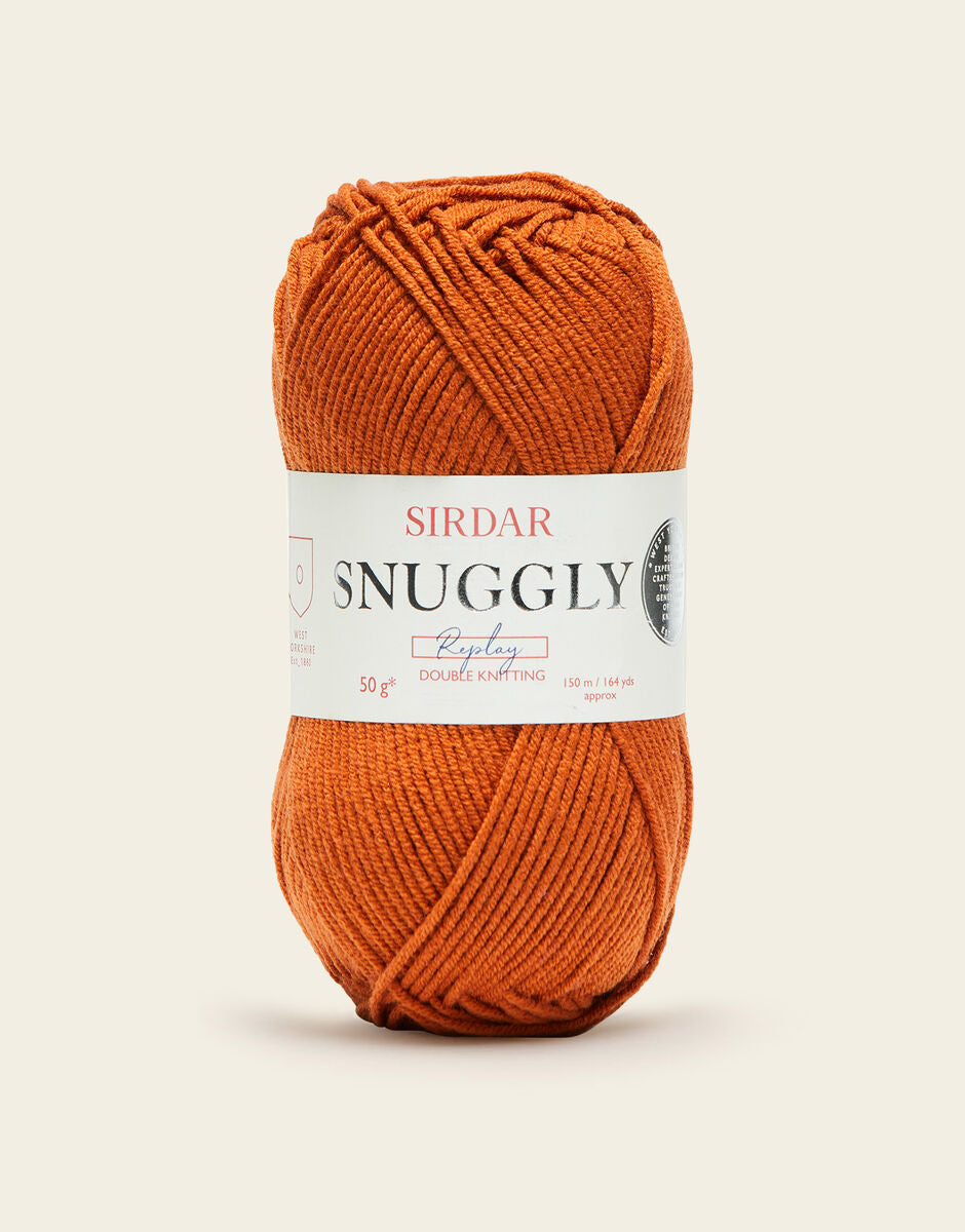 SIRDAR SNUGGLY REPLAY DK, 50G - Base Camp Brown (125)