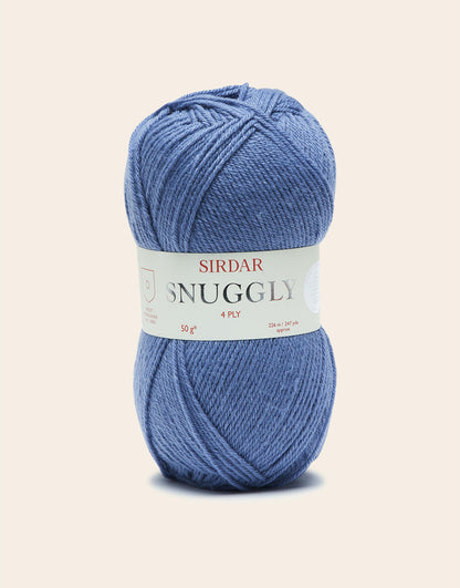 SIRDAR SNUGGLY 4 PLY, 50G - DENIM SNUGGLY 4 PLY (0518)