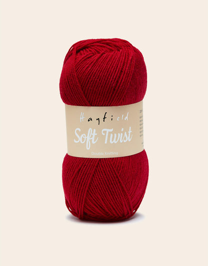 Sirdar HAYFIELD SOFT TWIST 100G - SCARLET HAYFIELD SOFT TWIST (0264)