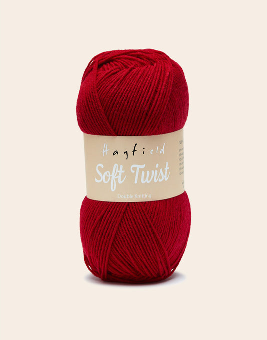Sirdar HAYFIELD SOFT TWIST 100G - SCARLET HAYFIELD SOFT TWIST (0264)