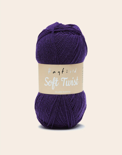 Sirdar HAYFIELD SOFT TWIST 100G - DAMSON HAYFIELD SOFT TWIST (0265)