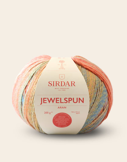 Sirdar Jewelspun Aran - Citrine Sunrise
