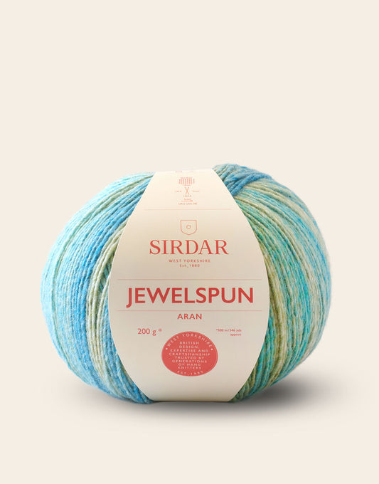 Sirdar yarn in aqua