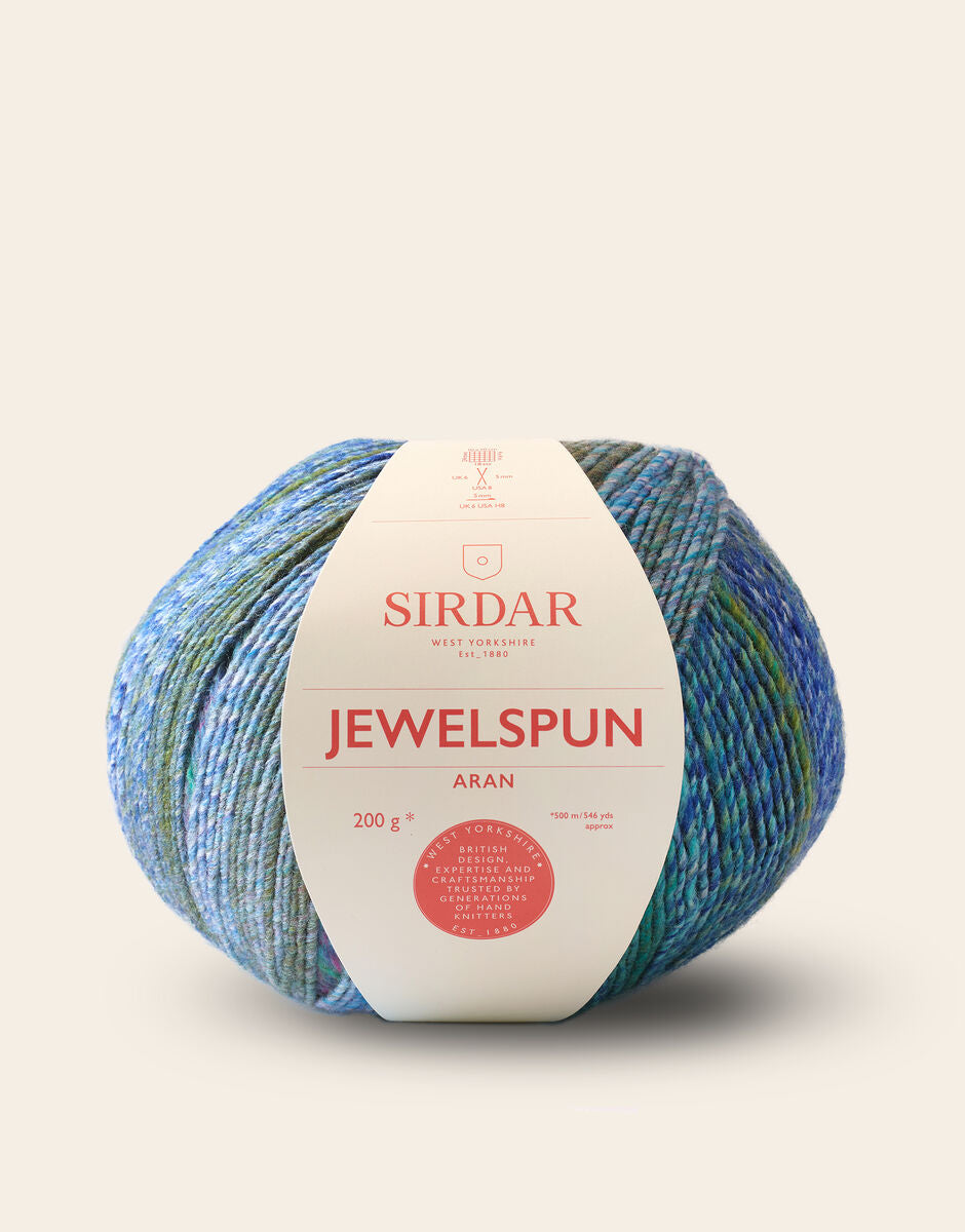 Sirdar Jewelspun Aran -  Midnight Sapphire - Midnight Sapphire