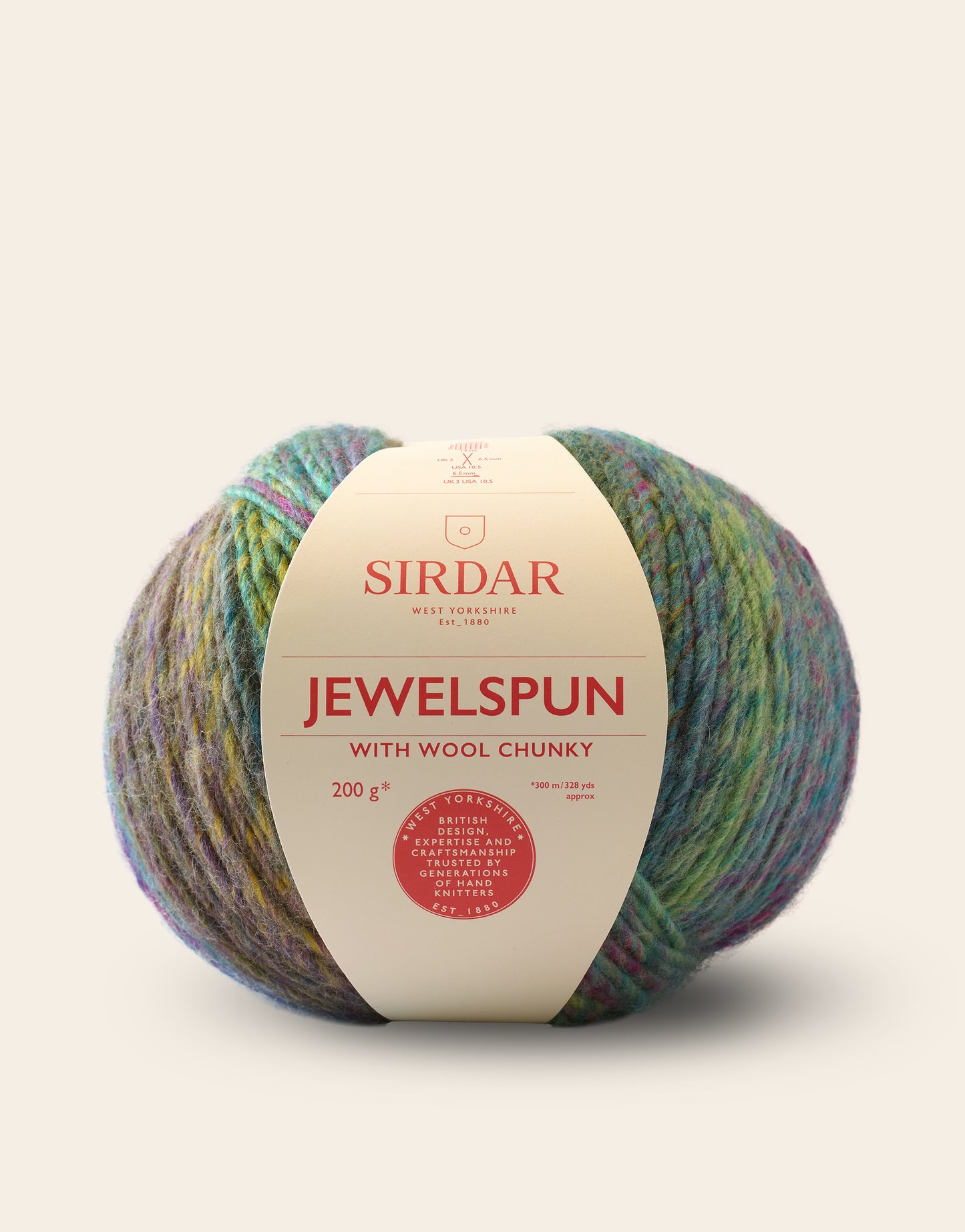 Sirdar Jewelspun with Wool Chunky Emerald Shore
