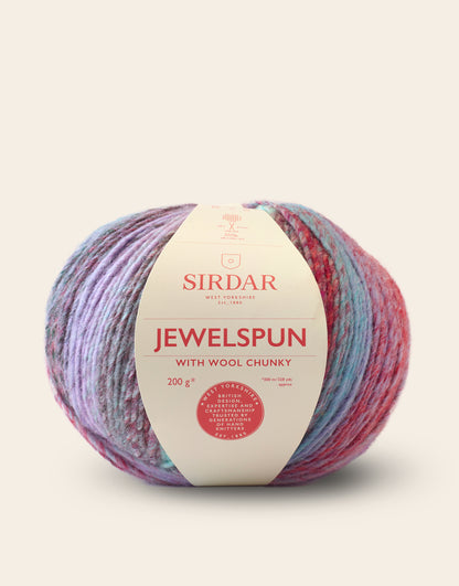 Sirdar Jewelspun with Wool Chunky - Tide Pool Topaz