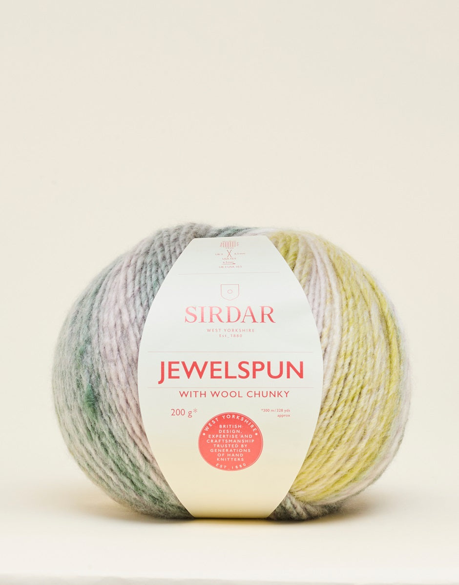 Sirdar Jewelspun with Wool Chunky - Crystal Sea