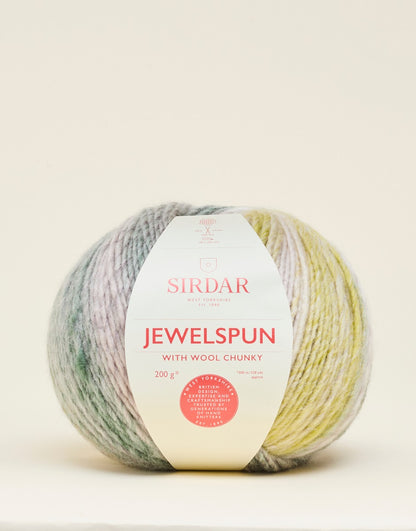 Sirdar Jewelspun with Wool Chunky - Crystal Sea