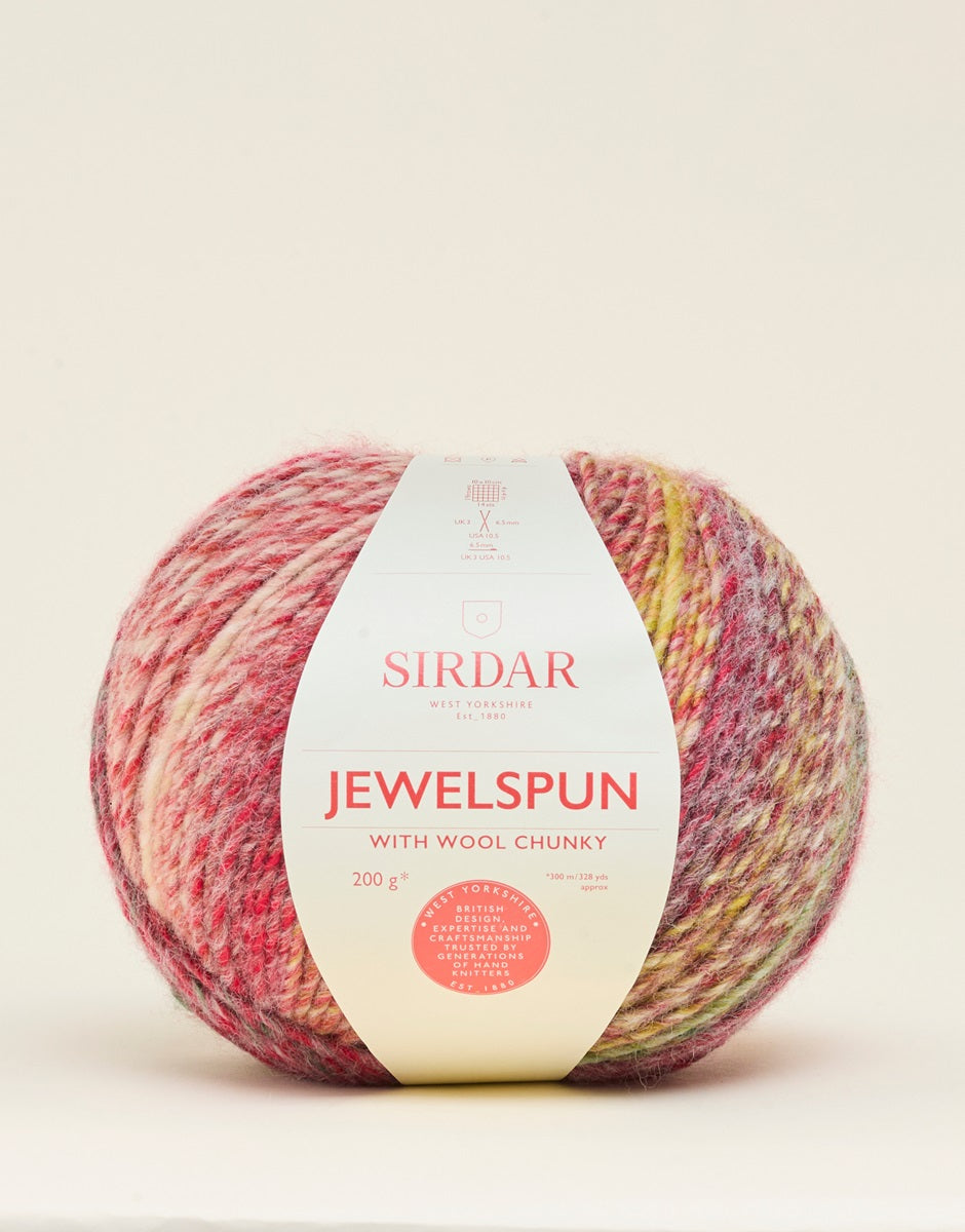 Sirdar Jewelspun with Wool Chunky - Sea Anemone