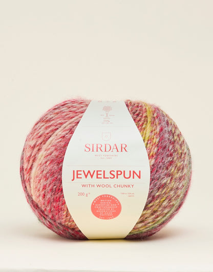 Sirdar Jewelspun with Wool Chunky - Sea Anemone
